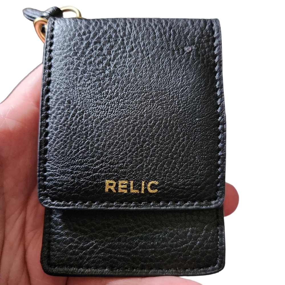 Relic Vegan Leather ID/Card Holder Wristlet